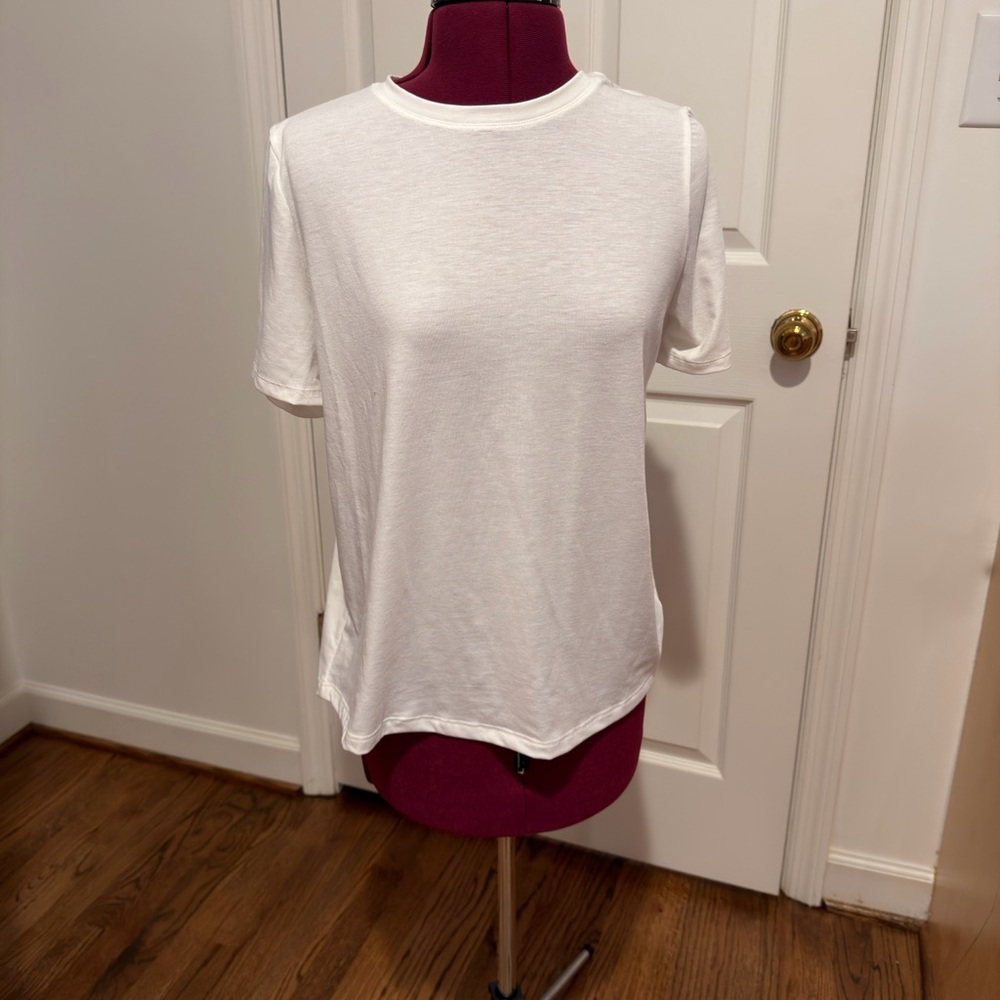 All in Motion White Short Sleeve Tee